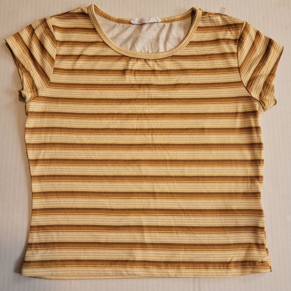 Beautees Girl Goldish Yellow Skirt Jumper and Matching Shirt- Size 7/8 - Picture 5 of 9